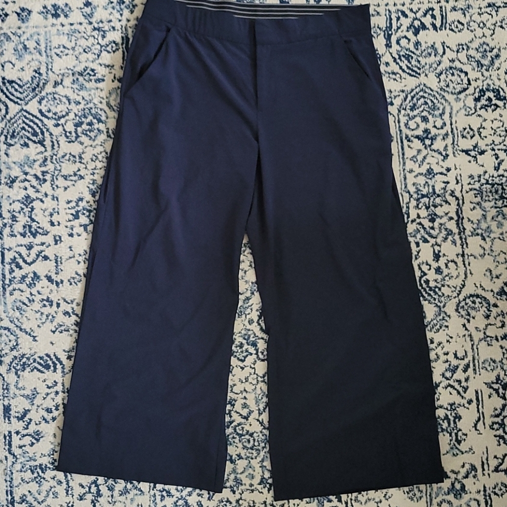 Athleta Wide Leg Crop Pants
